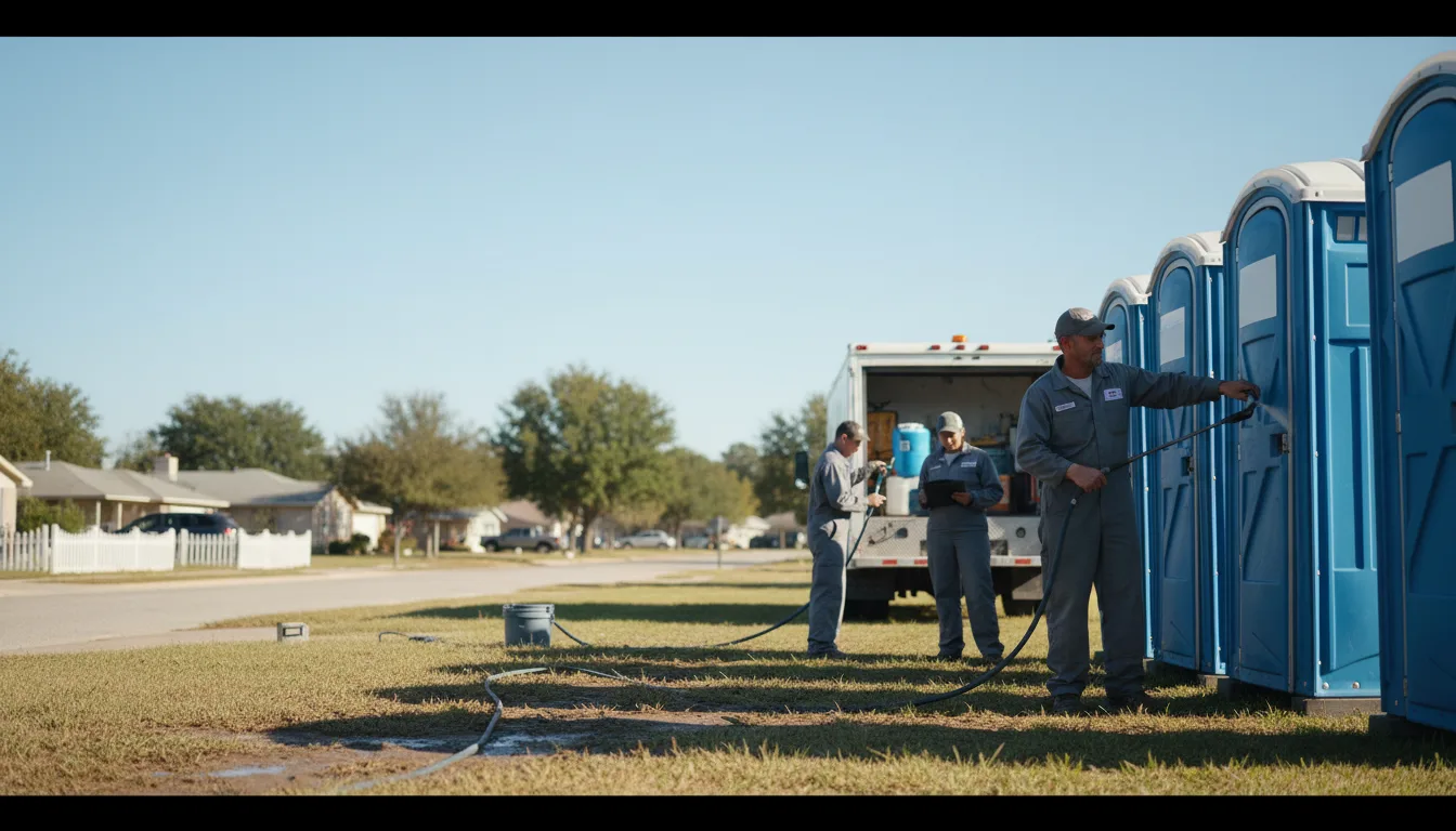 Long-Term Portable Toilet Rental in Fall River, WI near me